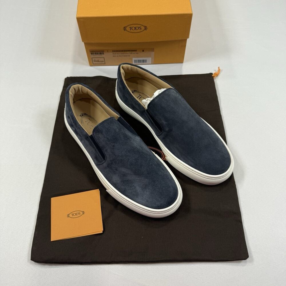 Tod’s SLIP ON CASSETTA CASUAL Loafer Size 8UK / 9.5US Brand New In Box MSRP $825